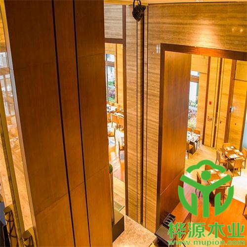 金影木饰面效果