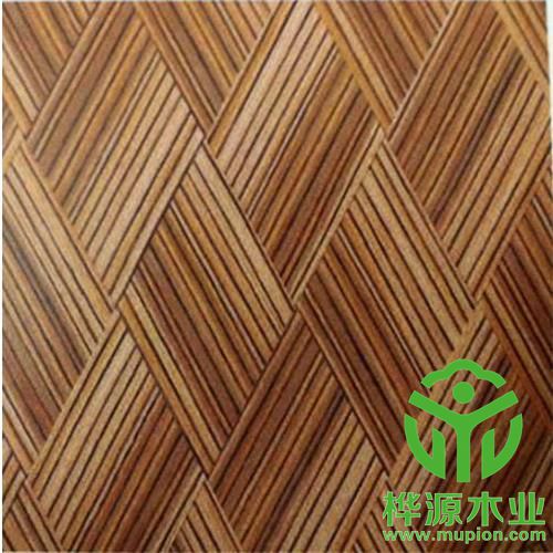 黑檀编织木皮手工编织效果好，1mm编织板厂家直销